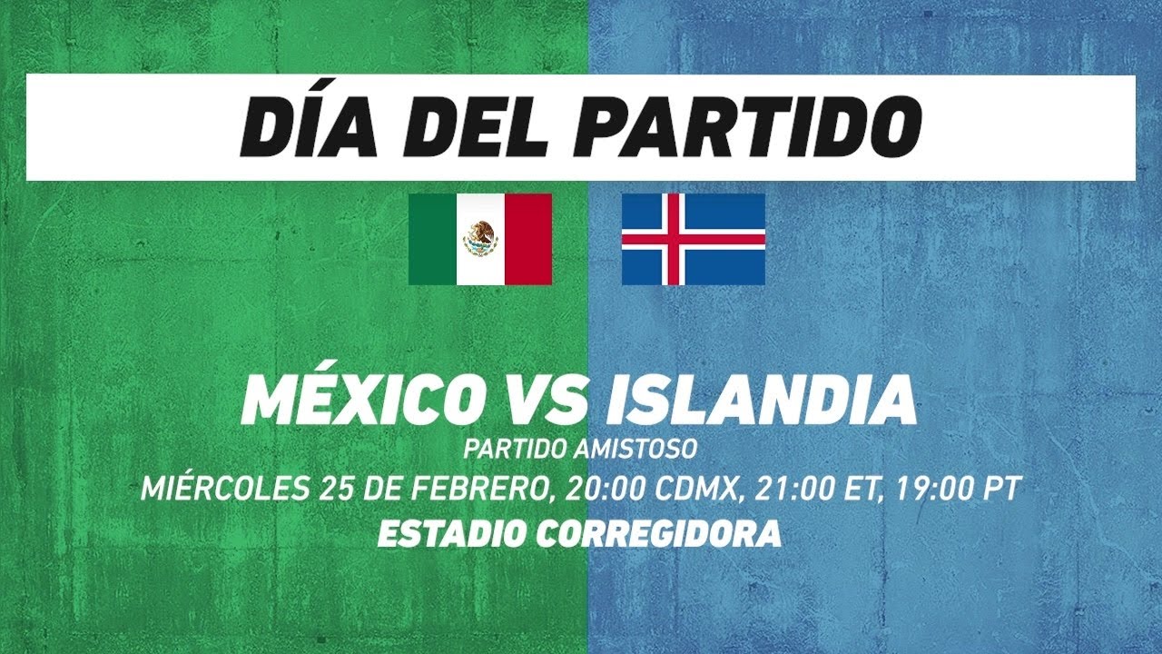 México vs Islandia, frente a frente: Futbol