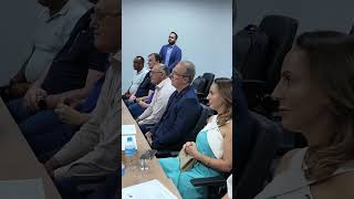 Na posse da nova diretoria da CDL de Confresa.