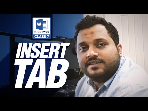 Insert Tab | Class 7 | Microsoft Word Complete Training Course | اردو हिंदी