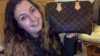 What's In My Bag: Louis Vuitton Speedy 30 Monogram