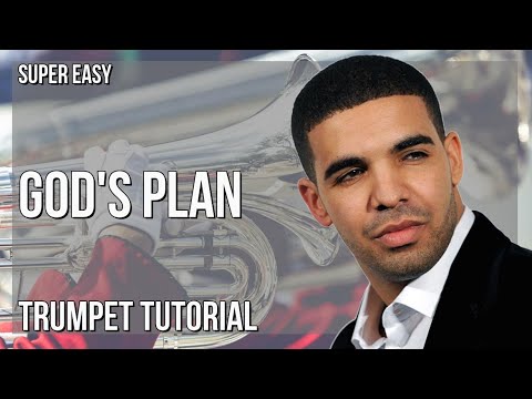 SUPER EASY: How to play God's Plan  by Drake on Trumpet (Tutorial)