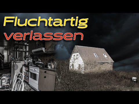 Wie fluchtartig verlassen! - Hier wurde wirklich alles zurückgelassen