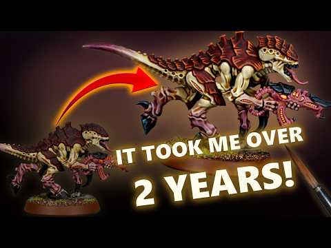 It Took Me Over 2 Years to Paint These Tyranids! Hive Fleet Kraken Tutorial