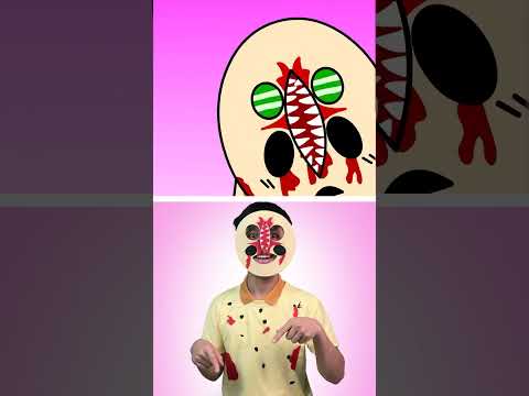 OC SCP 173 Sprunki 4 Phase 3 Incredibox in Real life. #sprunki #incrediboxsprunki