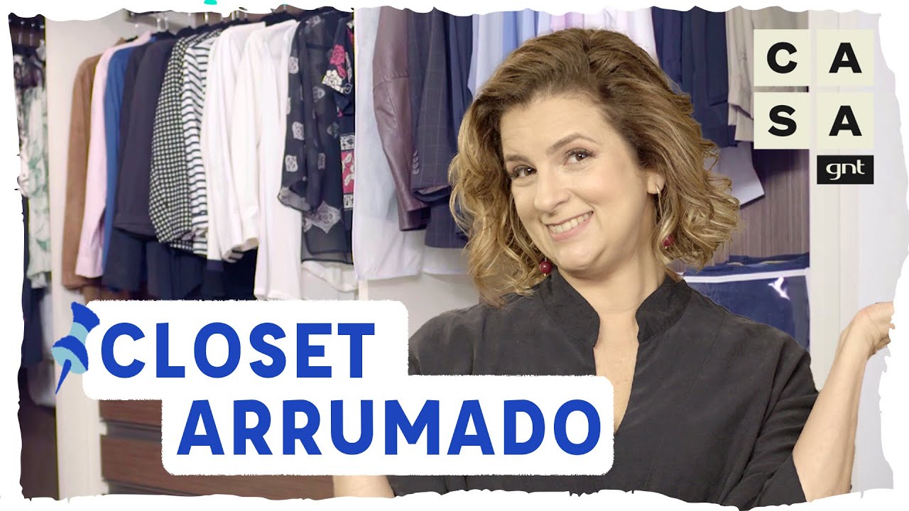 CLOSET: como organizar as roupas em gavetas, prateleiras e cabides nos armários | Manual da Micaela