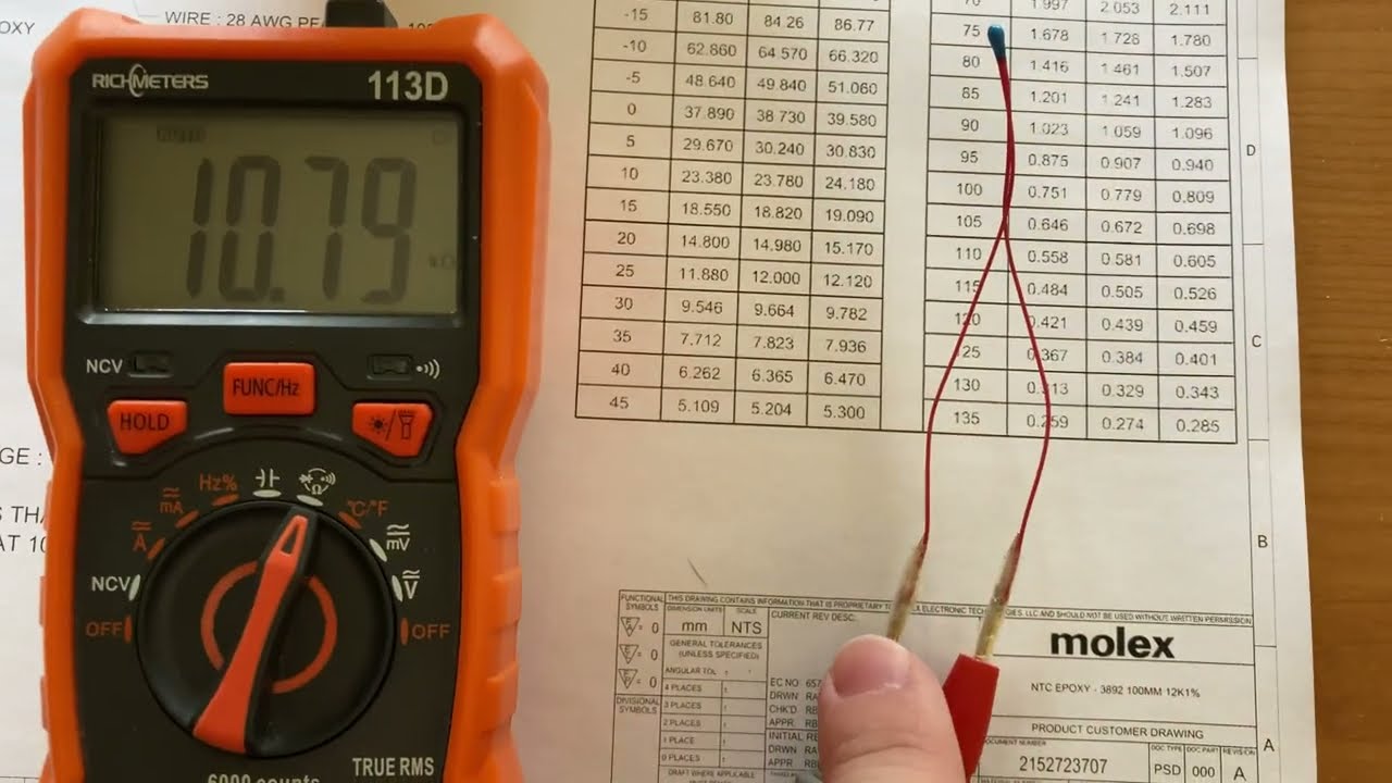 Blog 2 Thermistors Minitutorial Part 1 Measuring temperature using