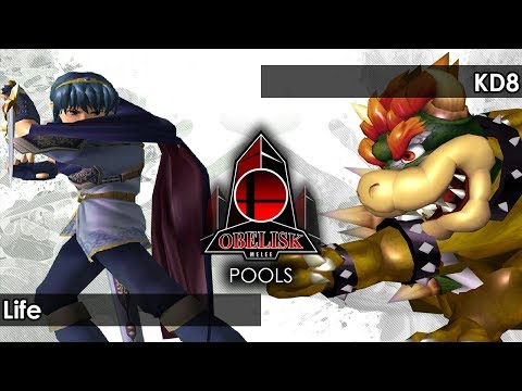 Melee: CC | Life (Marth) V 937 | KD8 (Bowser) - Obelisk 71 Tournament SSBM