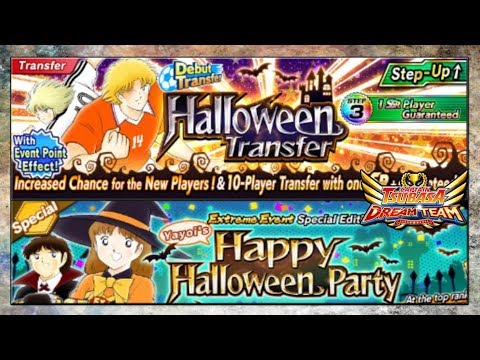EVENT HALLOWEEN❗️❗️ New KLUIVOORT, SCHESTER, YAMADA(GK) - Captain Tsubasa Dream Team