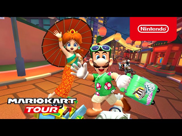 The Night Tour begins in the Mario Kart Tour game