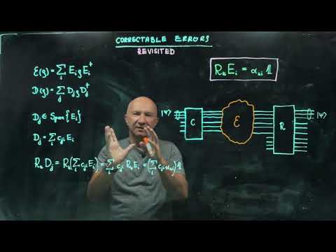 IQIS Lecture 8.9 — Changing correctable errors