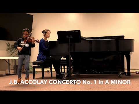 J.B. Accolay Concerto No. 1 in A Minor