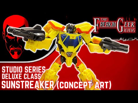 Studio Series Deluxe SUNSTREAKER (Concept Art): EmGo's Transformers Reviews N' Stuff