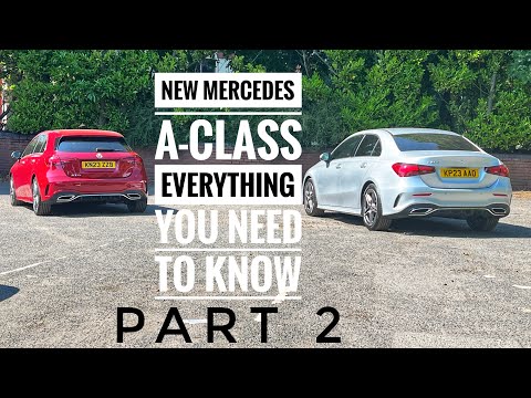 New 2024-2023 Mercedes-Benz A-Class How to USE the main FEATURES! Part 2