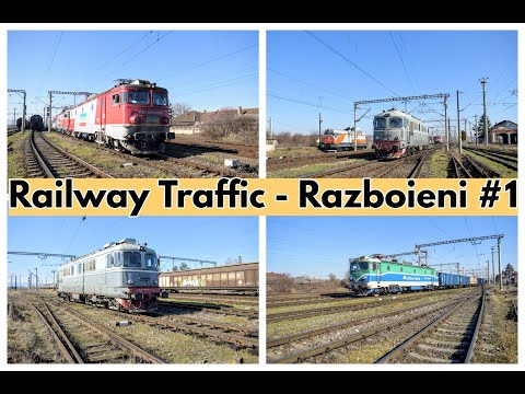 🟢 Trafic Feroviar | Railway Traffic - Razboieni, Alba #1