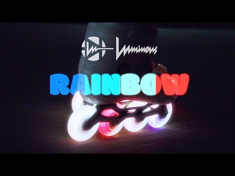 Luminous Wheels | RAINBOW Inline Light Up LED Wheels
