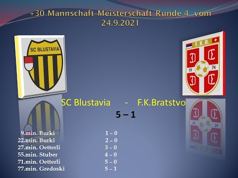 +30 Meisterschaft SC Blustavia - F.K.Bratstvo
