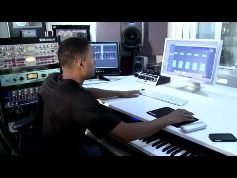 Andy Whitmore at his West London Recording Studio - Record Production. Video 1