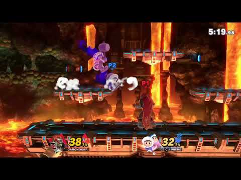 Scorpob (Ganondorf) vs. Corrupt425 (Ice Climbers) - SSB Ultimate