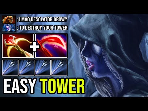 MAX PUSHING & JUNGLING SPEED Desolator Ranger 100% IMBA Vs 6 Slotted Lifestealer | DotA 2 New Meta