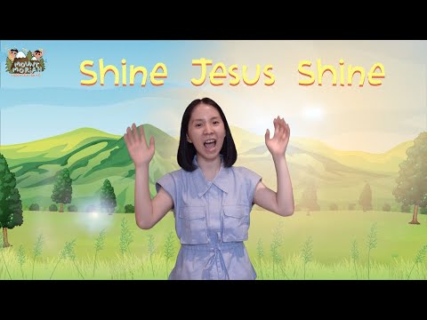 Shine Jesus Shine | Action Song | Christian Children Song