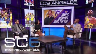 James Worthy Calls Boston Celtics-Los Angeles Lakers Rivalry A Culture Clash | SC6 | June 13, 2017