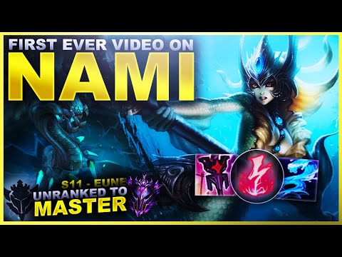 MY FIRST EVER NAMI VIDEO EVER! - Unranked to Master: EUNE Edition | League of Legends