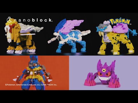 ナノブロック ポケットモンスター NBPM_107 ライコウ デラックス