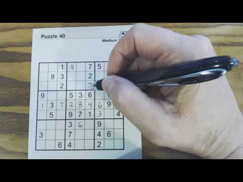 SudokuPrimer 23 basics for solving a medium puzzle - Sudoku To Go vol 100