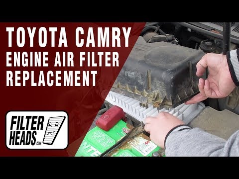 So ersetzen Sie den Motorluftfilter 2005 Toyota Camry L4 2.4L | TA35432, AF9010