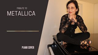 Metallica : Master of puppets-Nothing else matters-Enter Sandman . Medley .Piano cover.