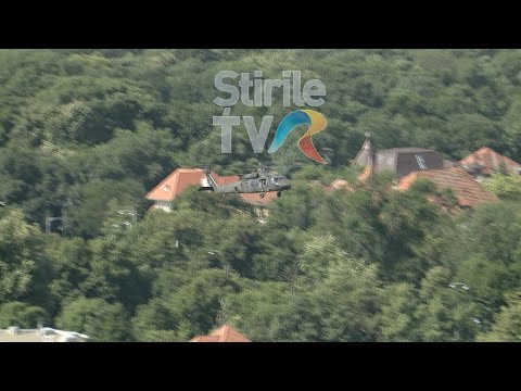 Black Hawk, aterizare forțată în capitală