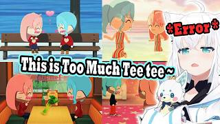 Fubuki's Brain stopped Working After Watching Too Much miComet Tee tee in Tomodachi Life