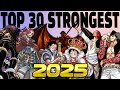 The Current TOP 30 Strongest One Piece Characters
