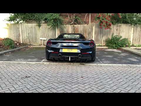 *After* Ferrari 488 Novitec exhaust EXTREME sound!