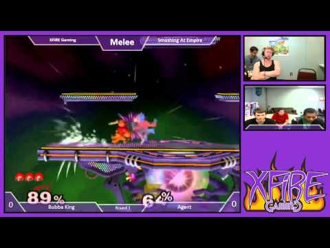 Bubbaking (Samus) vs Agent (Falco)