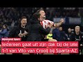 ? | "VAN CROOIJ! WAT EEN GEWELDIGE ONTKNOPING!" | Zo klonk de 1-1 bij Sparta-AZ op Radio Rijnmond!