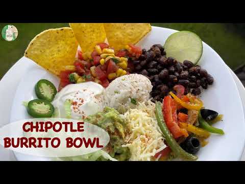 Burrito Bowl || Burrito bowl recipe Chipotle Style Vegetarian Burrito