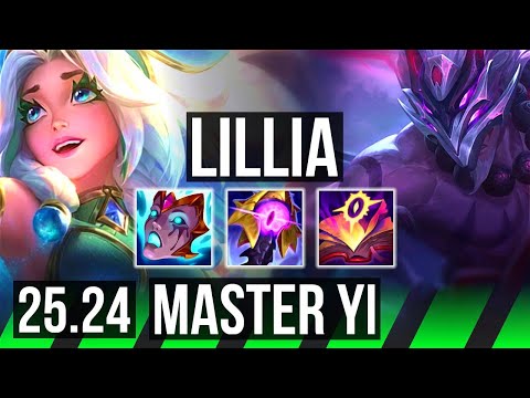 LILLIA vs MASTER YI (JGL) | 71K damage, 22/2/16 | EUW Master | 25.24