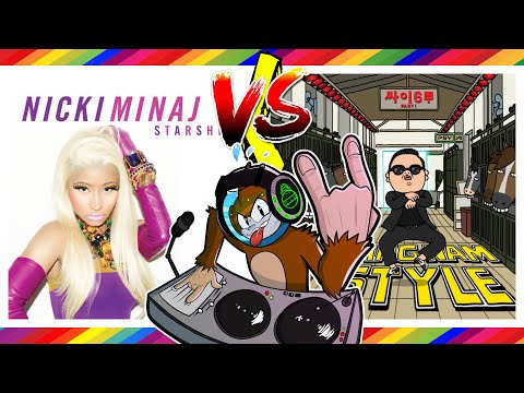 PSY vs Nicki Minaj (Gangnam Style vs Starships) MASHUP