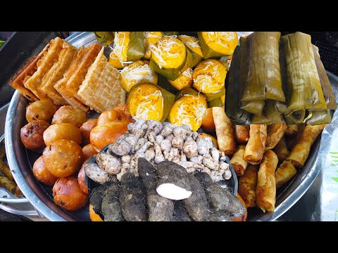 Countryside Market Food Show And Phnom Penh City Street Drive