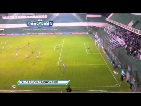 Gol de Carbonero. Platense 0 - Arsenal 3. 16avos. de Final. Copa Argentina 2012/13. FPT