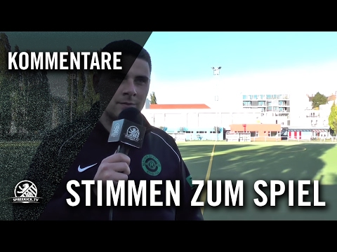 Stimme (Friedrichshain IV –  Rehberge III, 2. Rd., Berliner Pokal der unt. Hr.15/16) | SPREEKICK.TV