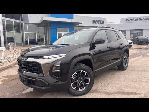 2026 Chevrolet Equinox AWD ACTIV in Black for sale at Boyer Chevrolet Lindsay Ltd. in Lindsay, ON