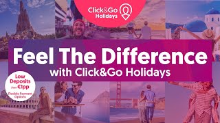 Holiday & Cruise Specialists | Feel the Difference with Click&Go Holidays