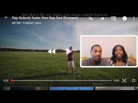 Rap Nobody faster than Rap God (MC Silk) -- K&D Reacts