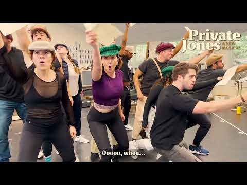 Private Jones in Rehearsal
