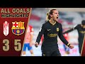 Barcelona Vs Granada 5-3 Extended Highlights Copa Del Rey Quarter Final