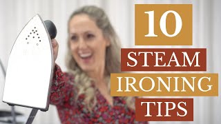 How to use a STEAM IRON for beginners (The Right Way)