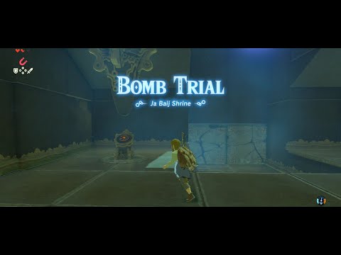 Ja Baij Shrine Zelda Breath of the Wild Howto Bomb