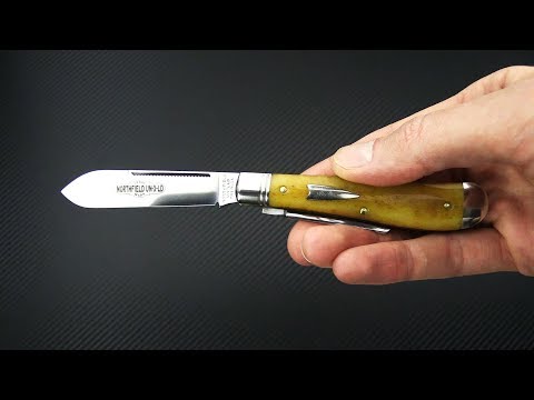 Northfield UN-X-LD #92 Eureka Jack Two-Blade Antique Goldenrod